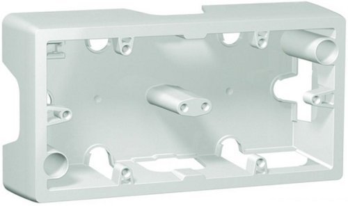 Коробка для наружнего монтажа Legrand Valena 2-м. белый фото Коробка для наружнего монтажа Legrand Valena 2-м. белый картинка